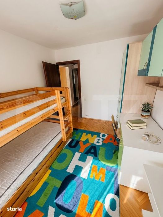 Apartament cu 3 camere de inchiriat | Plopilor | Parcare