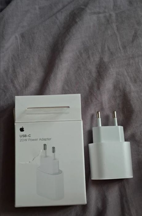 Быстрая зарядка 20W PD для iPhone (Блок + Кабель)