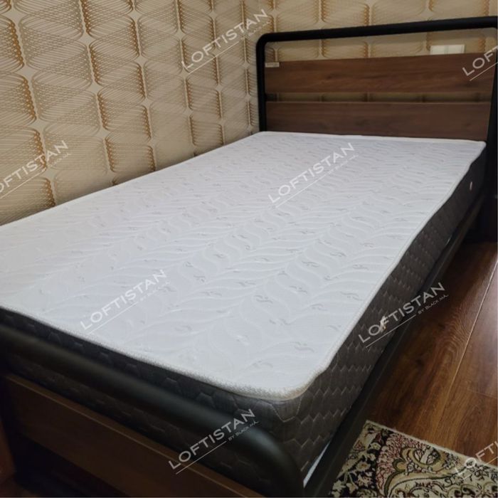 Кровать MILLENIUM Лофт стиль Temir krovat Металл кравать Лофт спальни