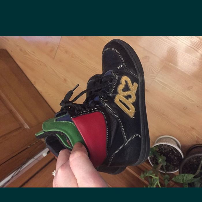 Ботинки кожанные