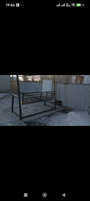 Садовая качеля продам