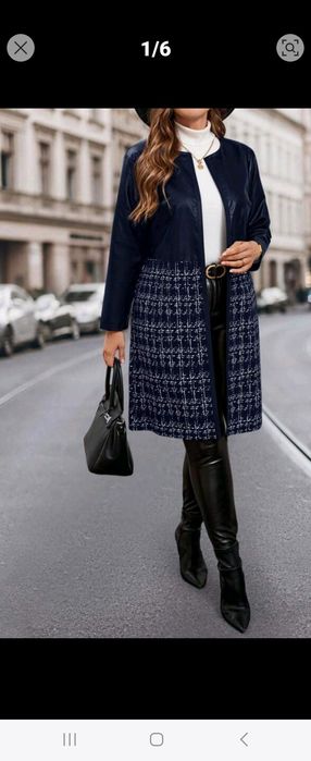 Елегантно леко палтенце