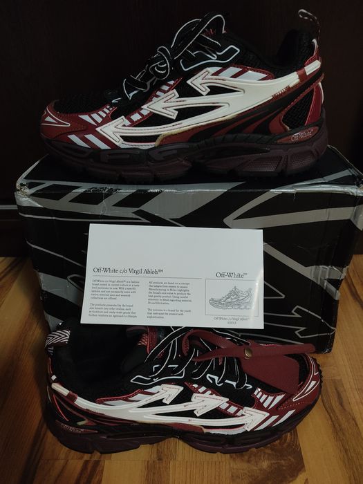 Off white be right back black red