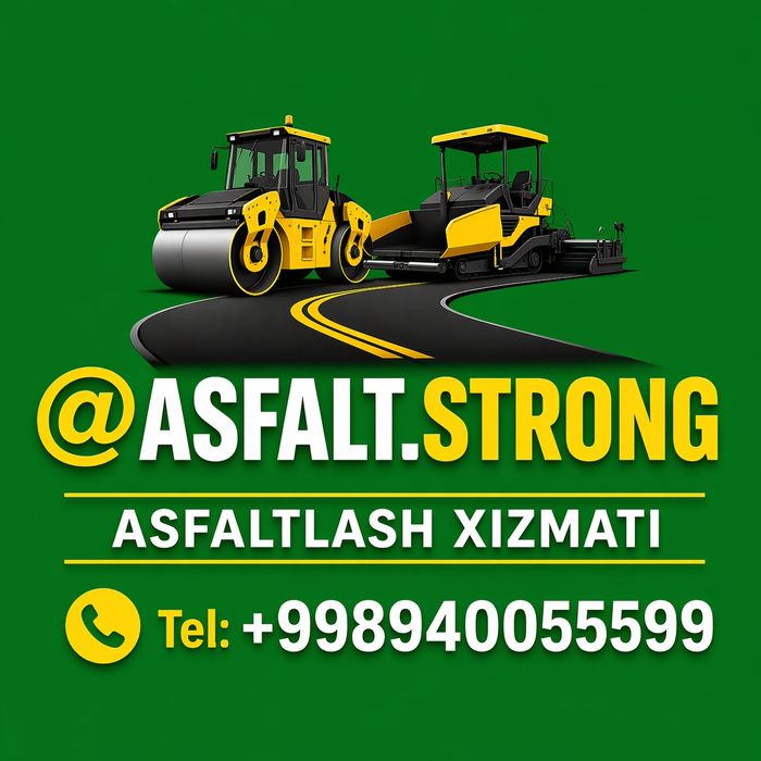 Asfalt xizmatlari асфальт хизмати
