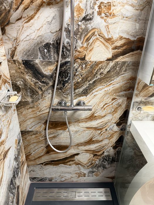 Cadita dus IMPERMA, 90X110cm +Panou Sticla 110X200 cm