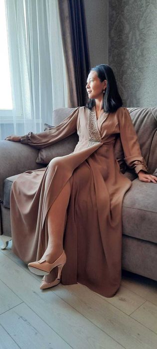 Платье в пол, Турция, размер 46