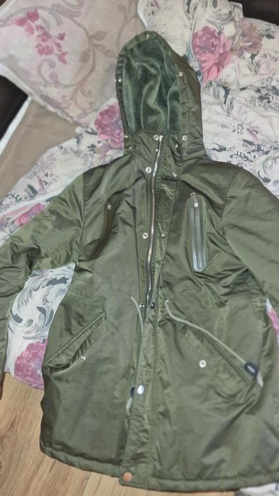 Дълго и топло зимно яке мъжко