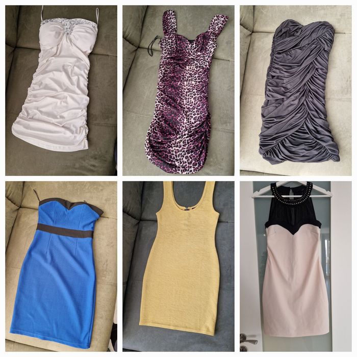 Ефектни къси роклички между 10 - 25лв