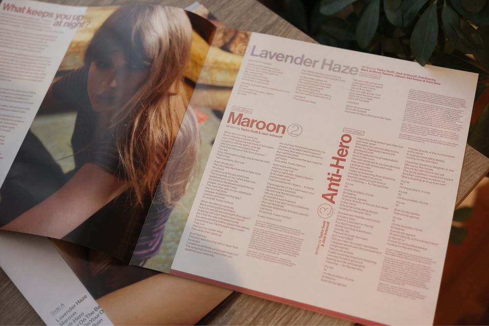 Vinyil vinil taylor swift midnights verde smarald
