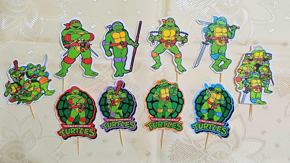 Украса/декорация/балони за детски рожден ден - Костенурките нинджа