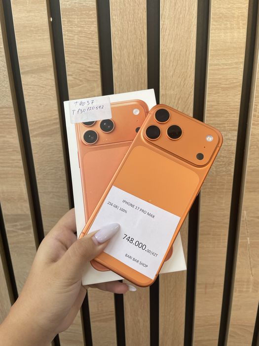 IPhone 17 pro max 256gb 100%