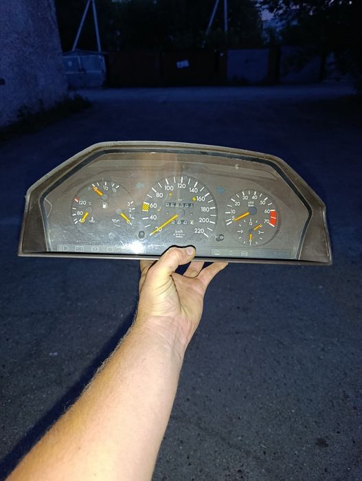 Приборка на w124