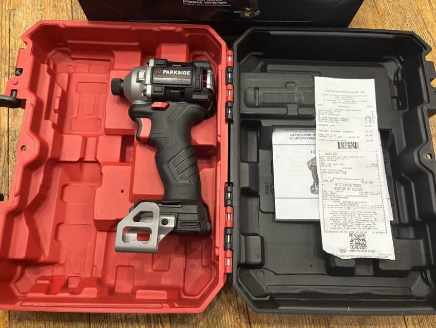 НОВ Безчетков ударен винтоверт Parkside Performance 20V – 5г. Гаранция