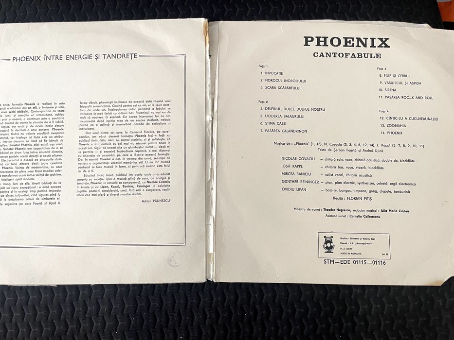 Disc Vinyl Phoenix
