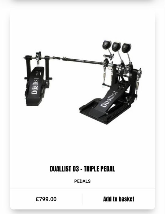 Троен педал Duallist D3