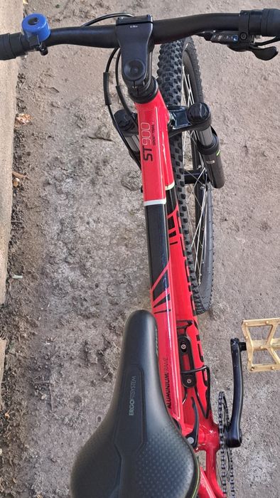 Vand Bicicleta MTB Rockrider ST900 24” rosu, copii 9-12 ani