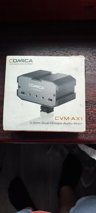 Микшер двуканальный CoMica CVM-AX1 3.5mm
