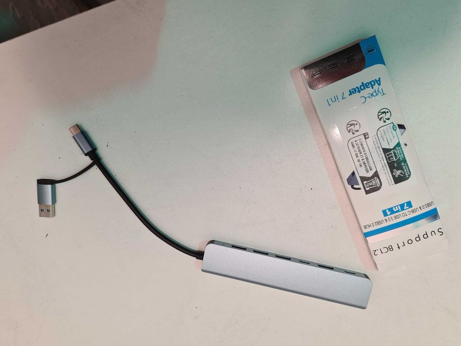 Hub Usb 3.0 Tip C compatibil Macbook pro apple m1 m2