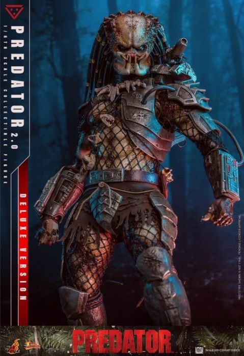 Hot Toys Deluxe version Predator 2.0  and Samurai Predator - нови