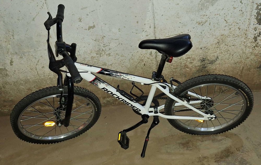 Bicicletă copii Rockrider 130 cm lungime, 80 cm înălțime, Decathlon