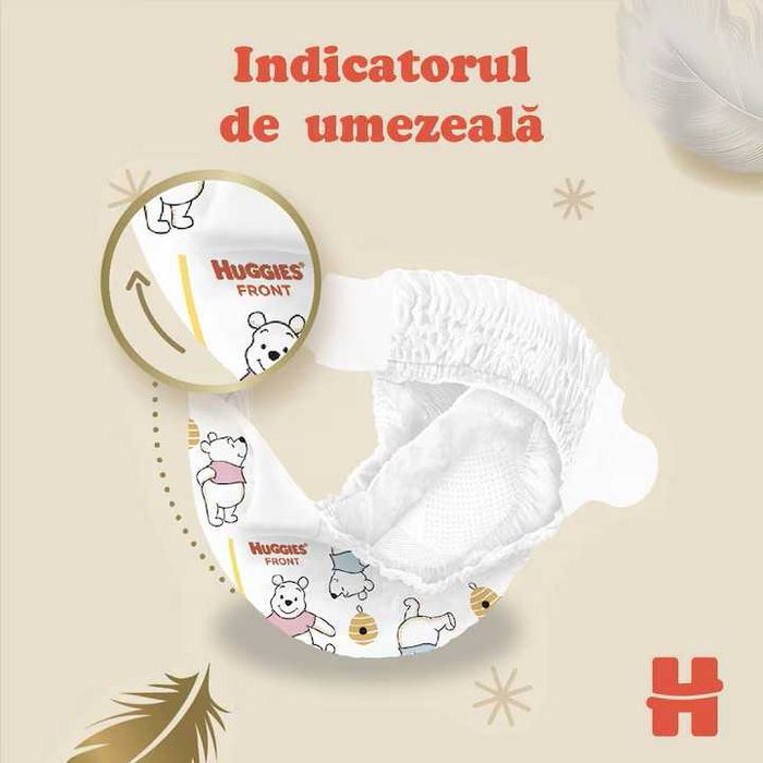Scutece/Pampers Huggies Extra Care mărimea 2, 3-6 kg, 50 buc. SIGILAT !