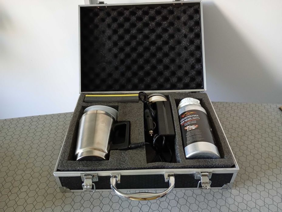 Kit restaurare faruri  polimer lichid  - in pret include  si 2 tuburi gratis super finisare