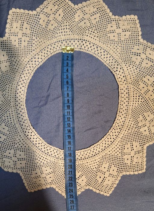 Guler macrame handmade, elegant, cu design delicat – Accesoriu fashion