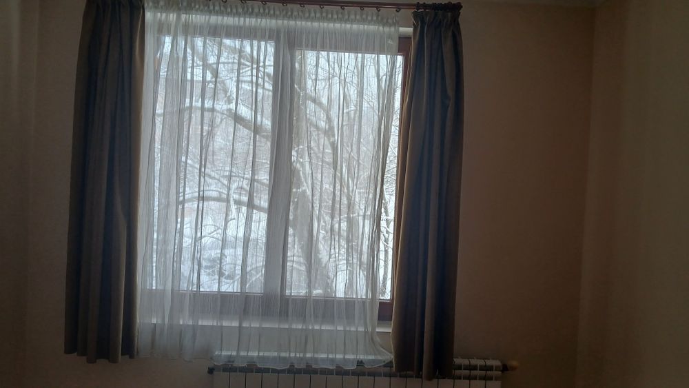 Къси пердета за стая с корнизи за 50 лв