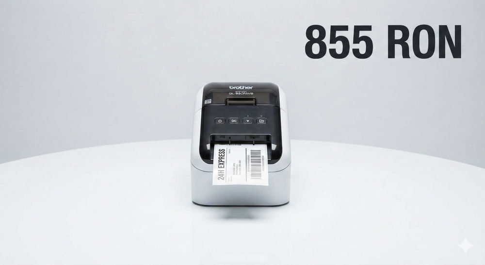 Brother QL-820NWBc Nouă | Factură | Garantie | Livrare gratuită