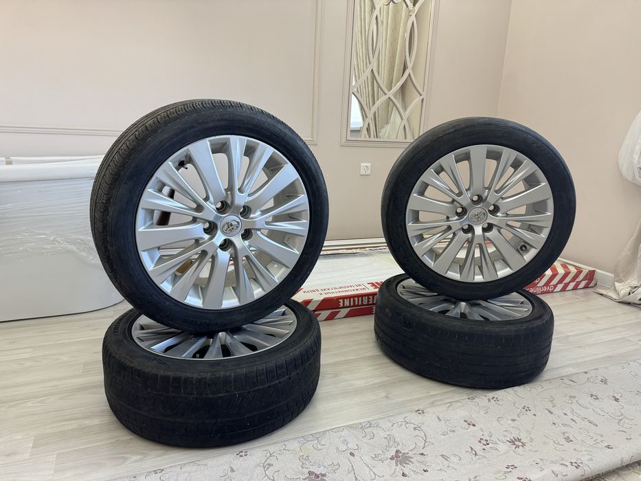 Диски от Vellfire alphard r18 оригинал рестайл