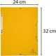 Dosar de carton cu elastic Exacompta, set de 6