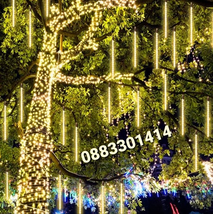 Намаление! Коледни LED висулки Цветни или Бели