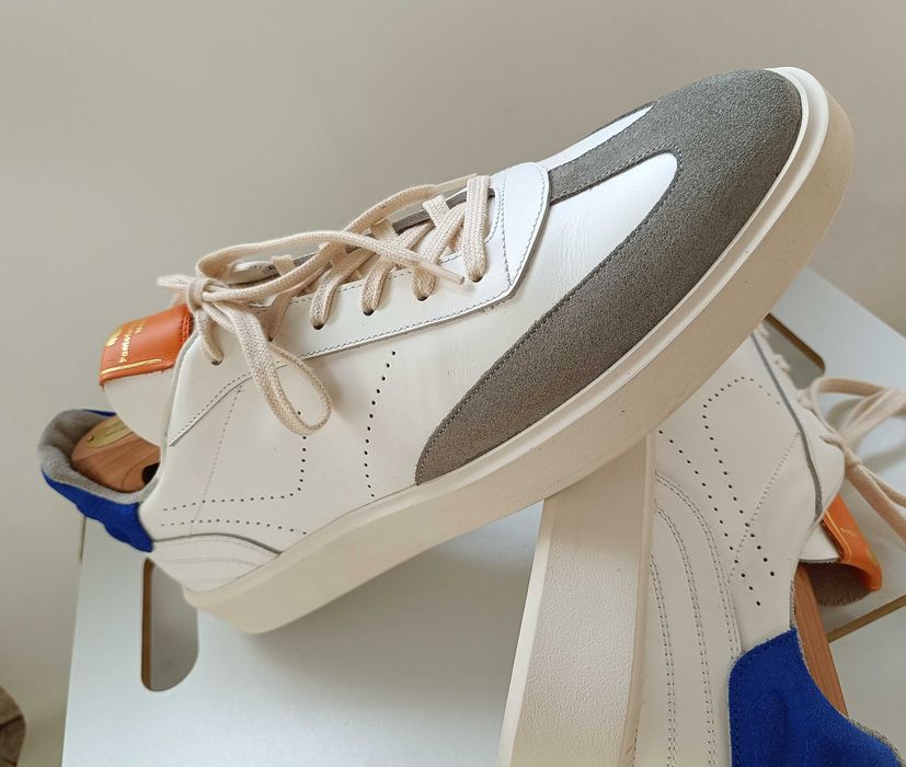 Pantofi sport casual 46 premium Pantofola d'Oro piele naturala