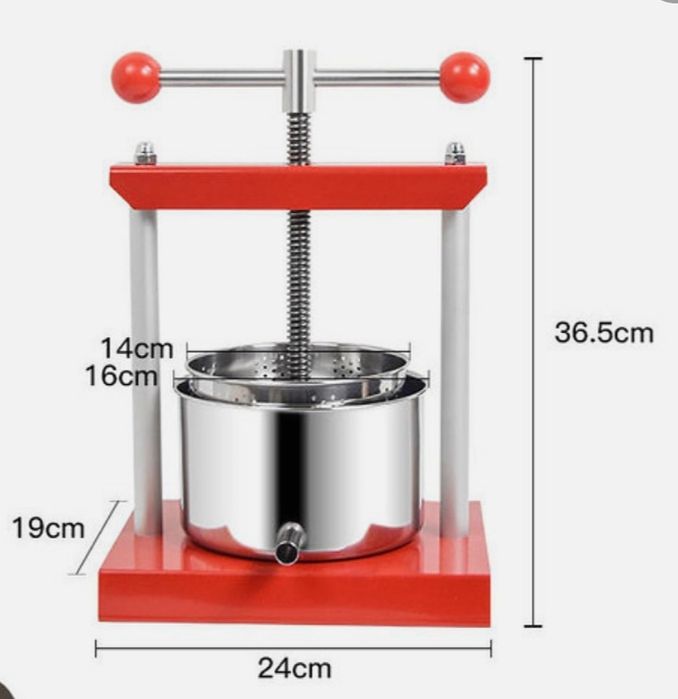 Соковыжималка мощный пресс для фруктов.