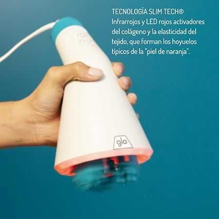 Масажор за целулит с инфрачервена терапия Glo910+ Ефективно антицелулитно лечение за крака, ръце и корем, ексфолиация