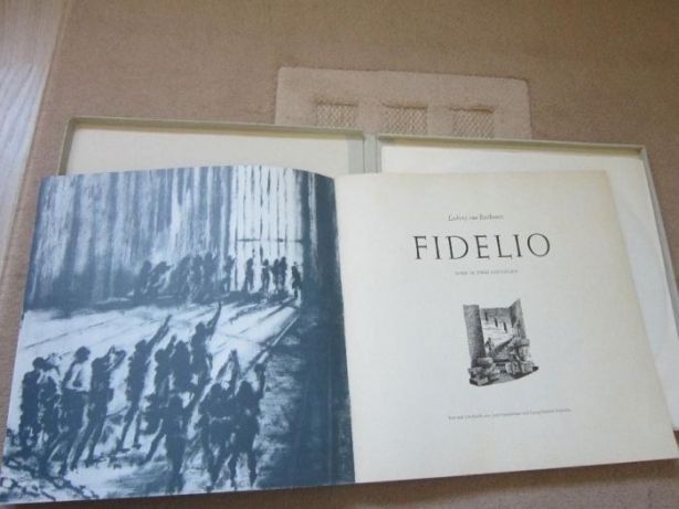 vinil rar Beethoven Missa Solemnis 1966 & Fidelio 1957 Karajan,Fricsay