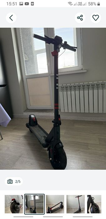 самокат tribe maya черный