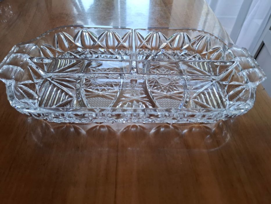 Салатница, конфетницы хрустальные