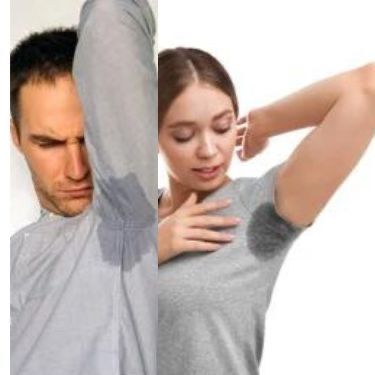 Услуга косметолога Лечение гипергидроза