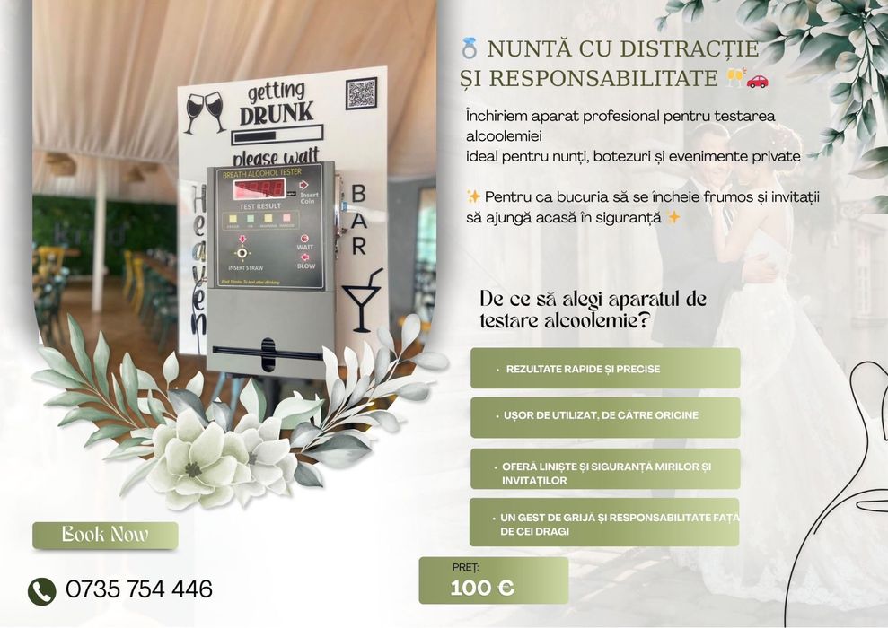 Etilotest evenimente de inchiriat