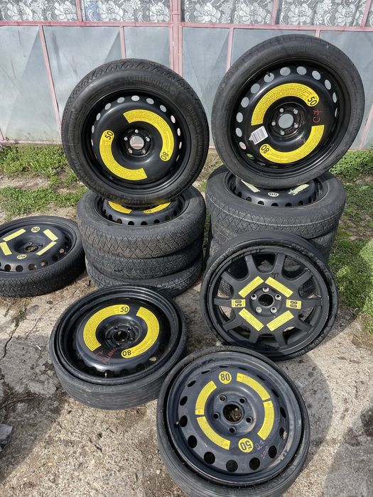 Roata Rezerva Slim Audi A8 D4 4H   145 80 R19 -Cod: 4H0601027E