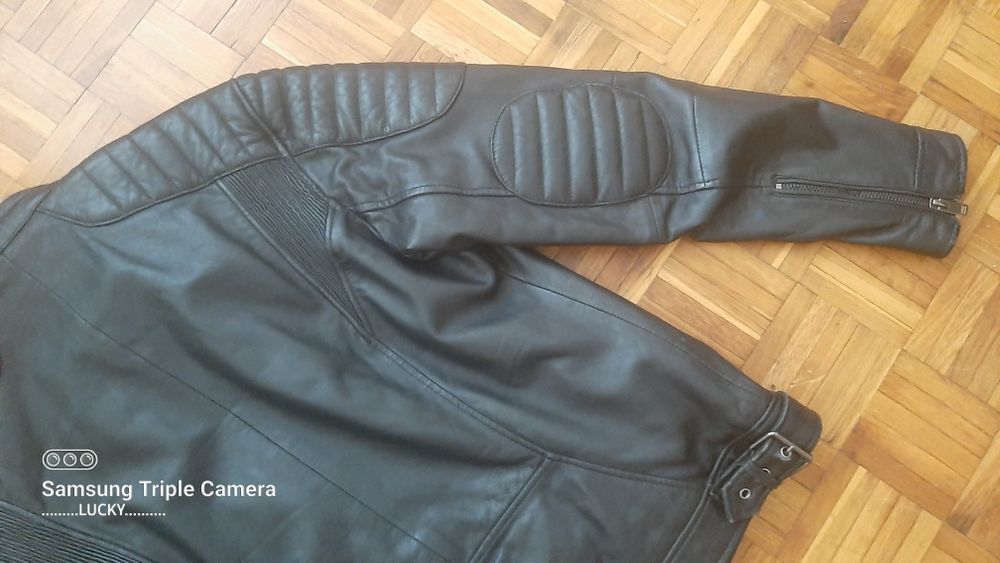 Geaca piele stil motociclist XL42