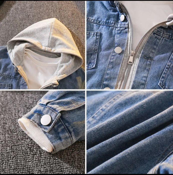 Джинсовая куртка детская