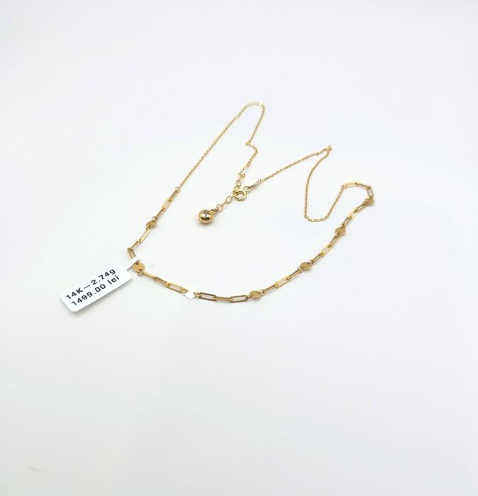 Bijuteria Royal lant din aur 14k 2.74 gr