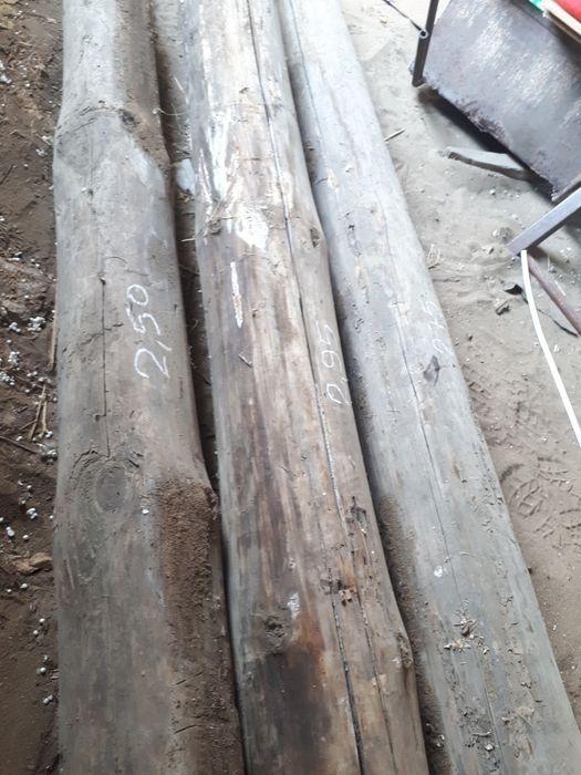 Столб деревянная и кругляк. Арматуры
