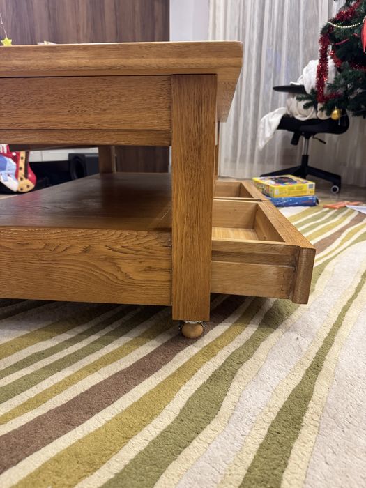 Masa de cafea din lemn masiv