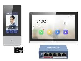 Бисмиллах Hikvision дамафон ва камералар