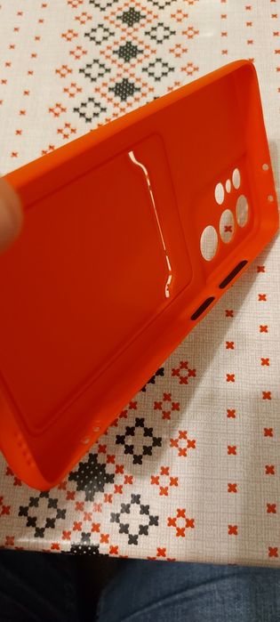 Samsung Galaxy S23 Ultra - кейс, червен