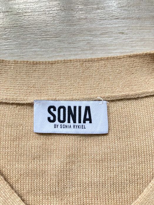 Sonia Rykiel Cashmere Wool женска кашмирена жилетка кашмир и вълна L