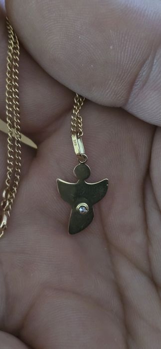 Îngeraș aur diamant